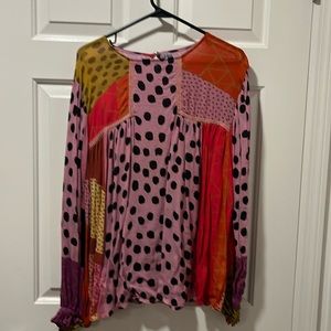 Anthropologie Miranda Peasant blouse